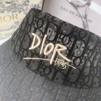 Classic Vintage Lace Flocked Bucket Hat