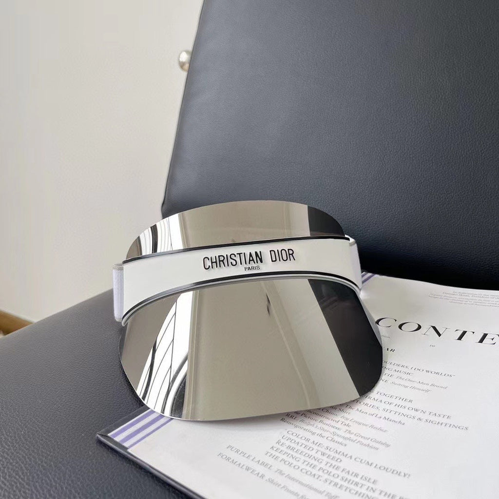 Classic Vintage Resin Mirror Sun Visor Hat