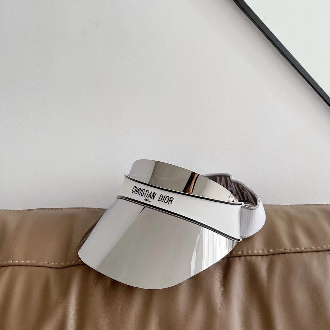 Classic Vintage Resin Mirror Sun Visor Hat