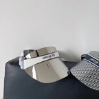 Classic Vintage Resin Mirror Sun Visor Hat