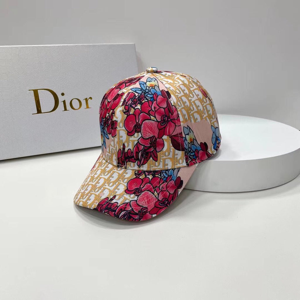 Classic Vintage Baseball Cap Floral Embroidered