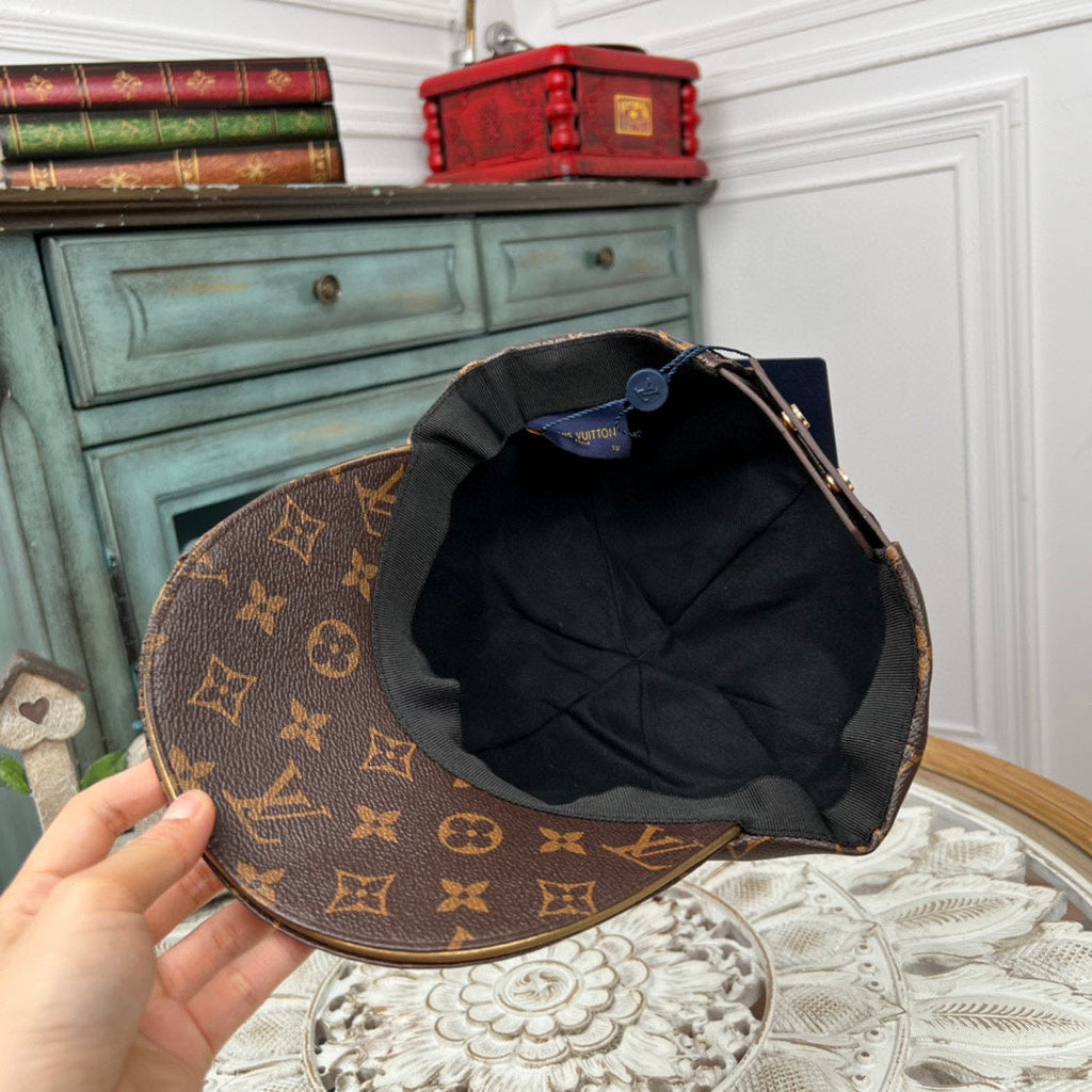 Luxury Luxury Monogram Bucket Hat & Cap Set