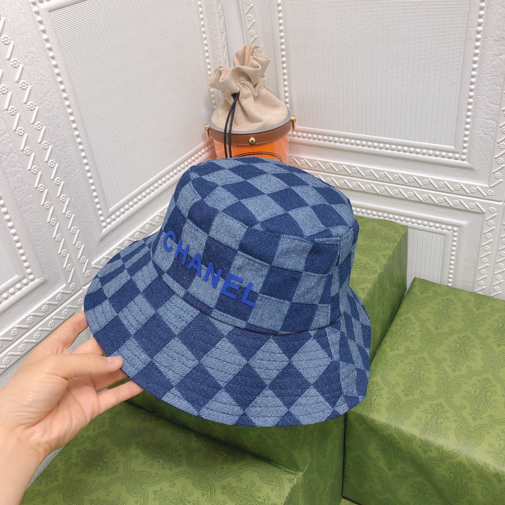Chanel Quilted Designer Bucket Hat for Women & Men