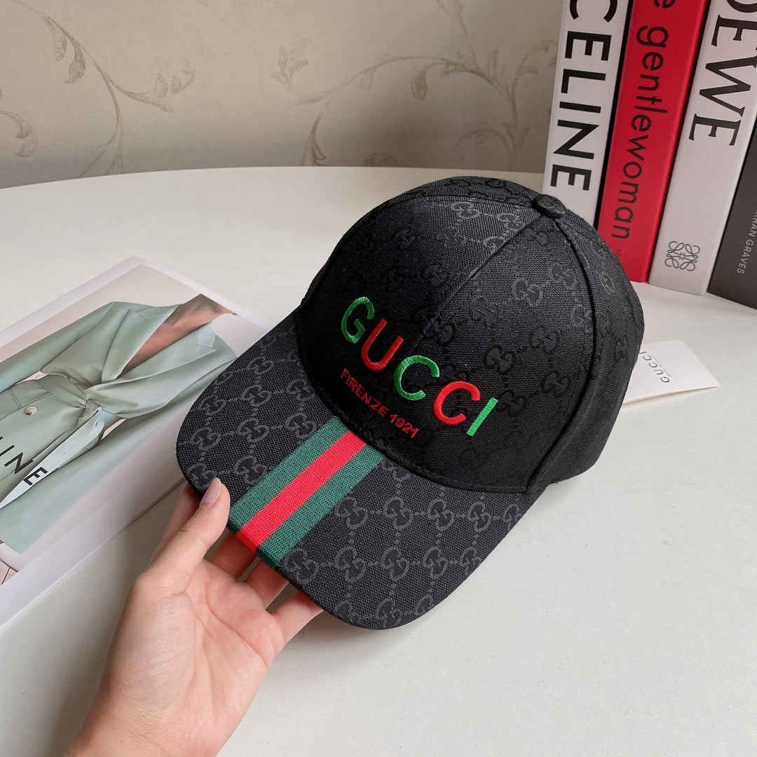 Luxury Classic Embroidered Cotton Baseball Cap
