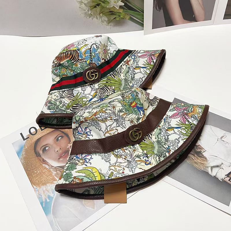 Classic Bucket Hat Jungle Print