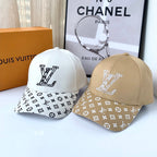 Luxury Monogram Embroidered Baseball Cap