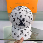 Luxury Embroidered Monogram Baseball Cap