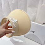 Fashion Raffia Open-Top Sun Hat for Women | Luxury Beach Hat