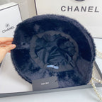 Fashion Milano Plush Faux Fur Bucket Hat | Luxury Designer Winter Hat