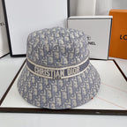 Vintage Oblique Logo Jacquard Bucket Hat for Men & Women