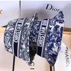 Classic Vintage Toile de Jouy Bucket Hat | Luxury Designer Hat