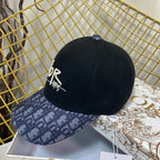 Vintage Oblique Wool Baseball Cap | Luxury Designer Hat