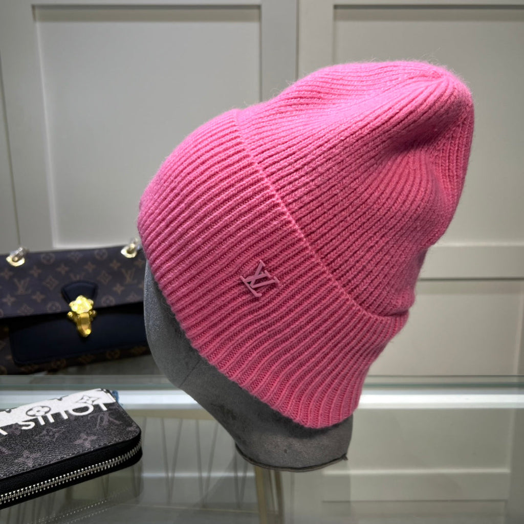 Luxury Embroidered Wool Beanie | Luxury Designer Winter Hat