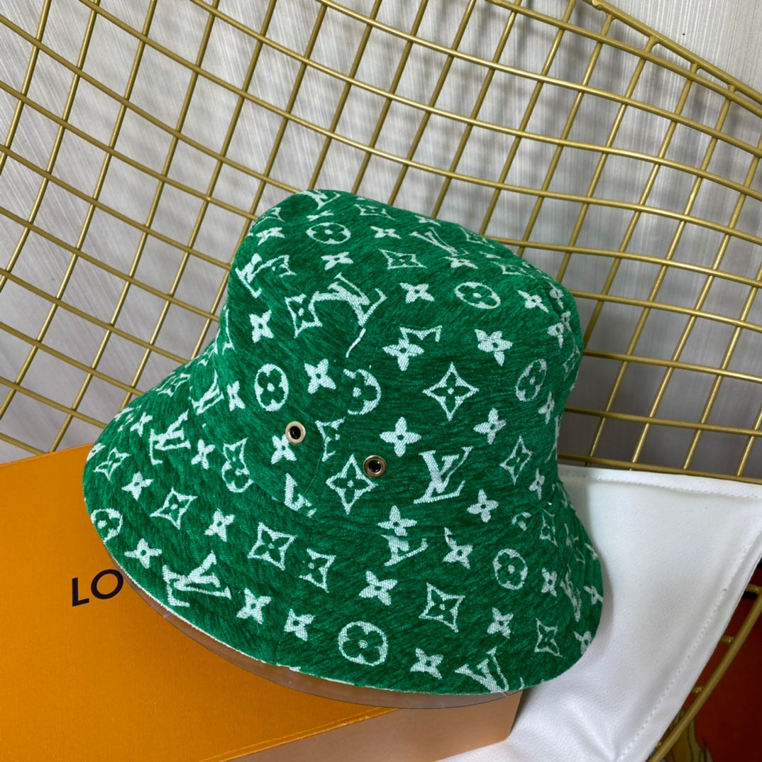 Luxury Monogram Bucket Hat for Men & Women