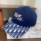 Vintage Oblique Wool Baseball Cap | Luxury Designer Hat