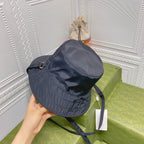 Classic GG Monogram Double-Sided Strap Bucket Hat