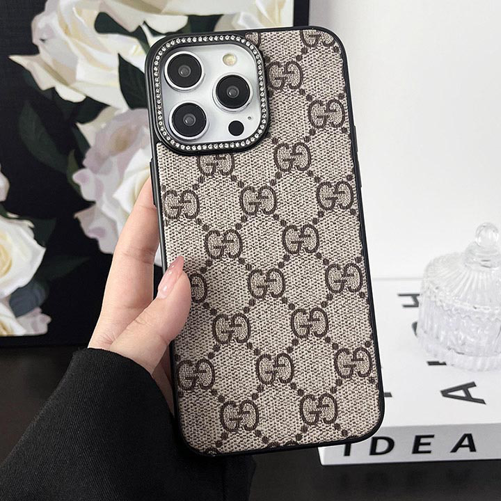 Coque pour iPhone Luxe Fabric Sparkle Surround