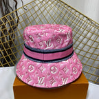 Luxury Monogram Webbing Bucket Hat