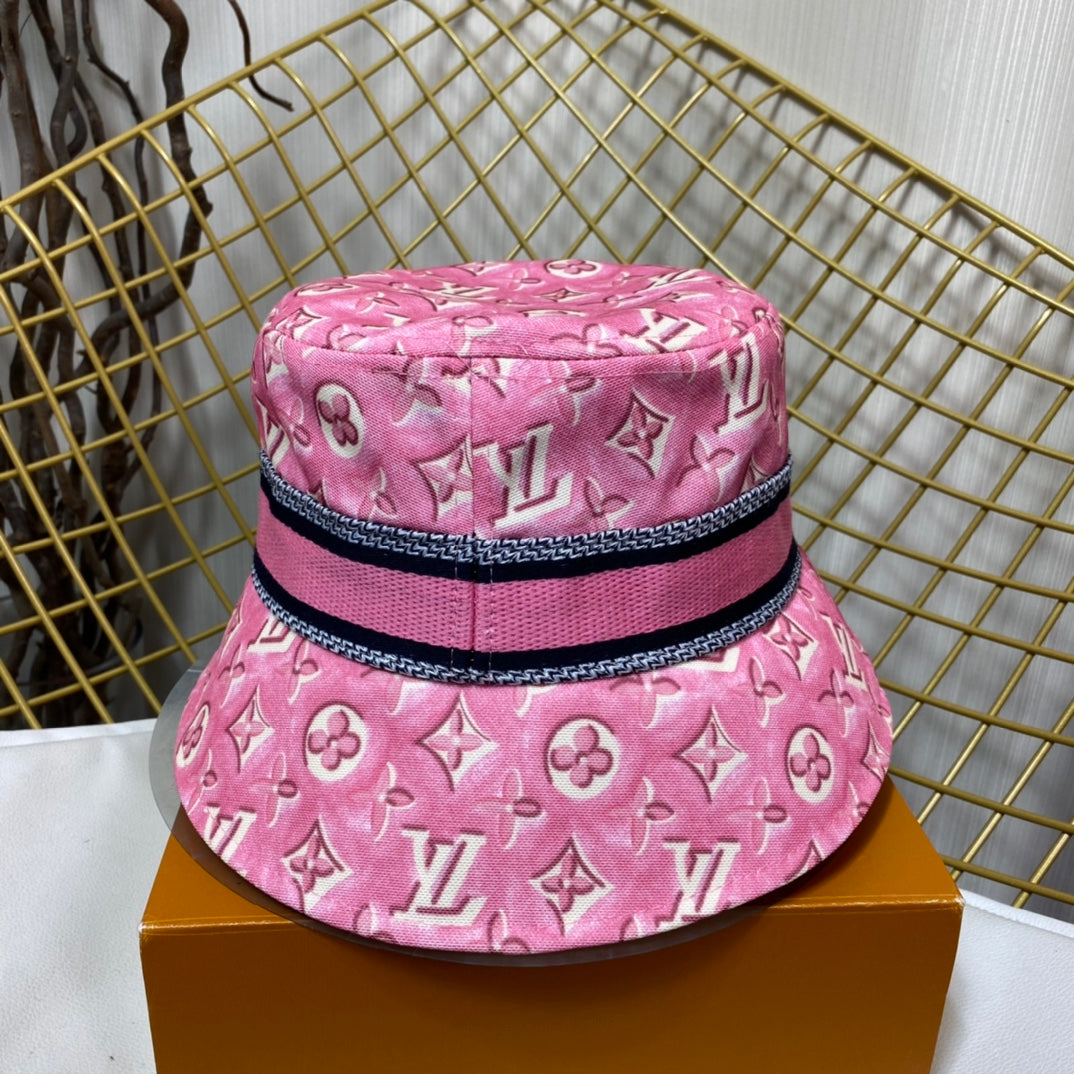 Luxury Monogram Webbing Bucket Hat