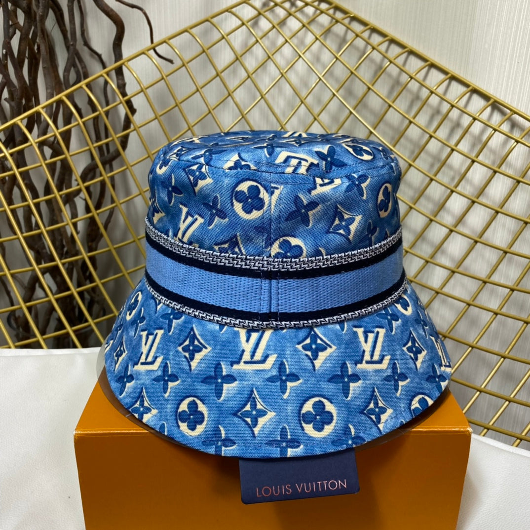 Luxury Monogram Webbing Bucket Hat