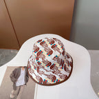 Fashion x Classic Reversible Bucket Hat | Luxury Double-Sided Designer Hat
