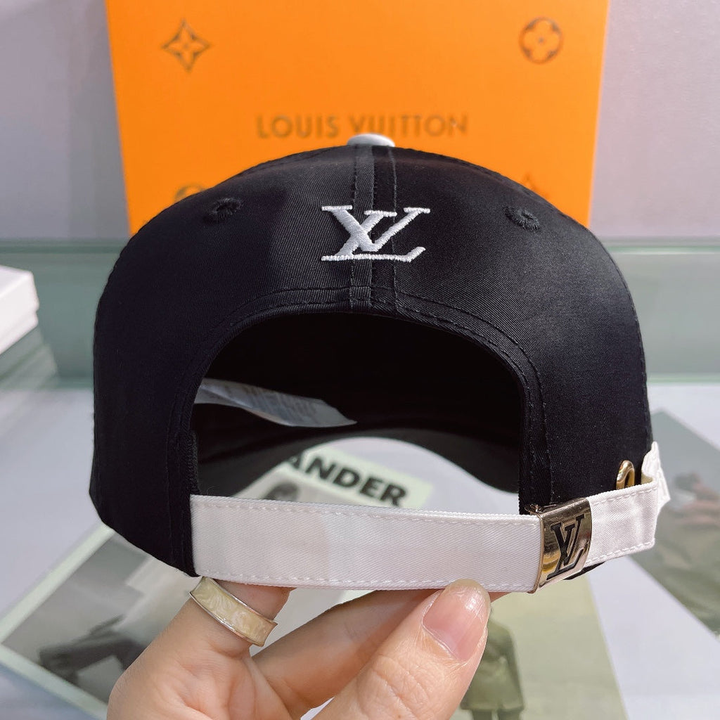 Luxury Embroidered Monogram Baseball Cap | Luxury Designer Hat