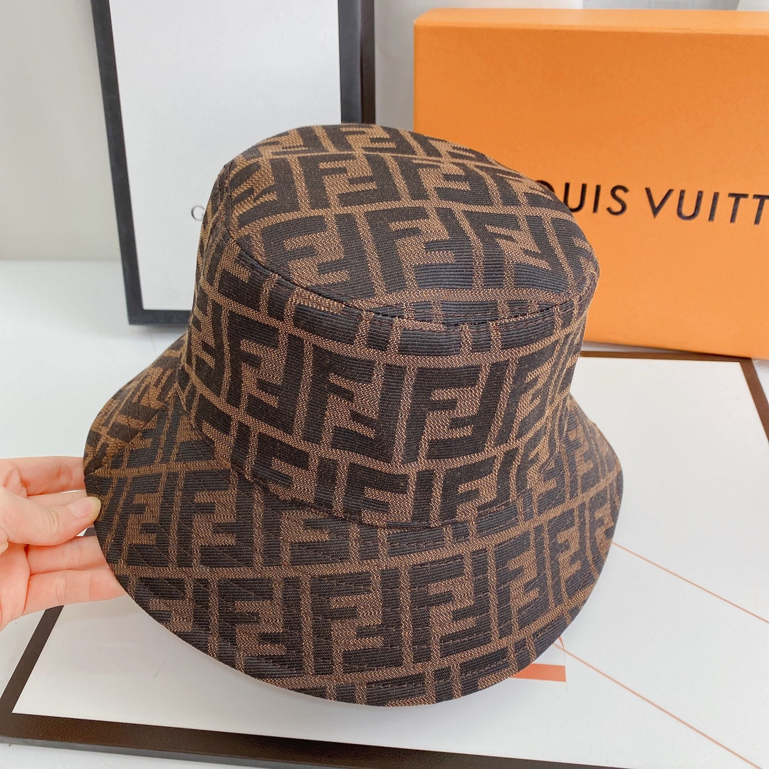 Luxury FF Monogram Bucket Hat | Luxury Designer Zucca Hat