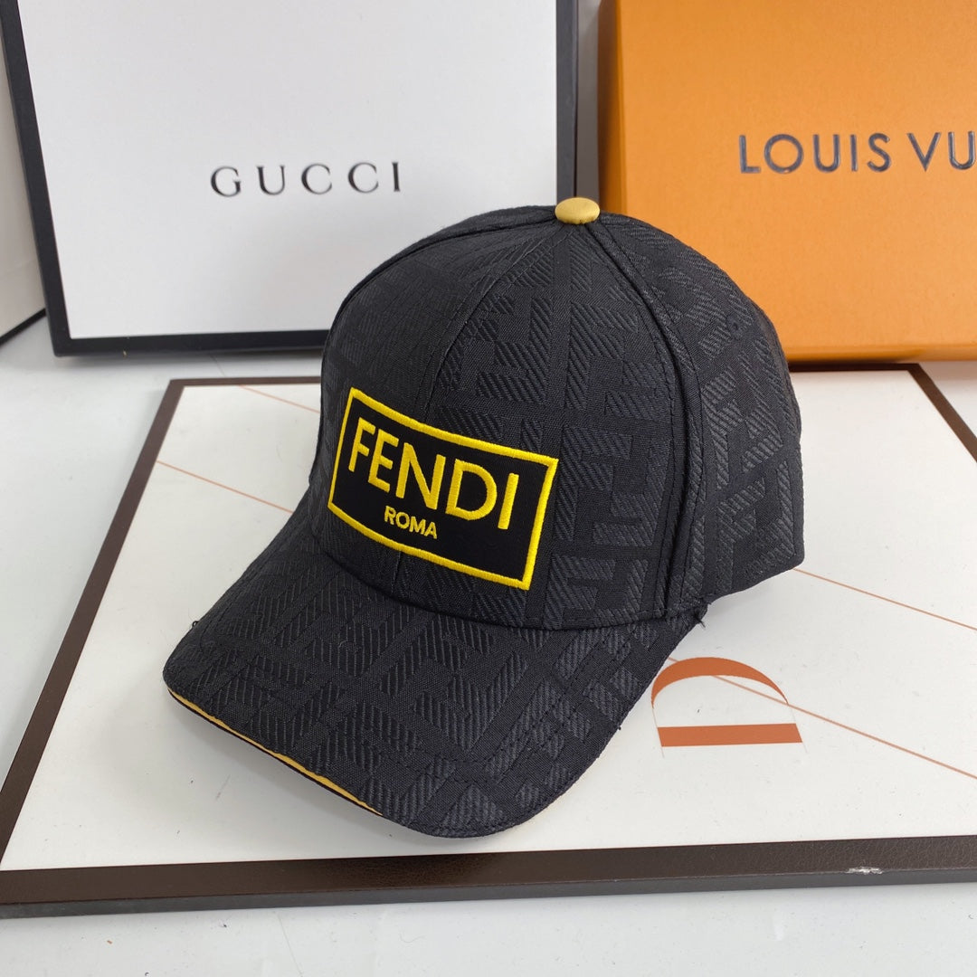 Luxury FF Embroidered Baseball Cap