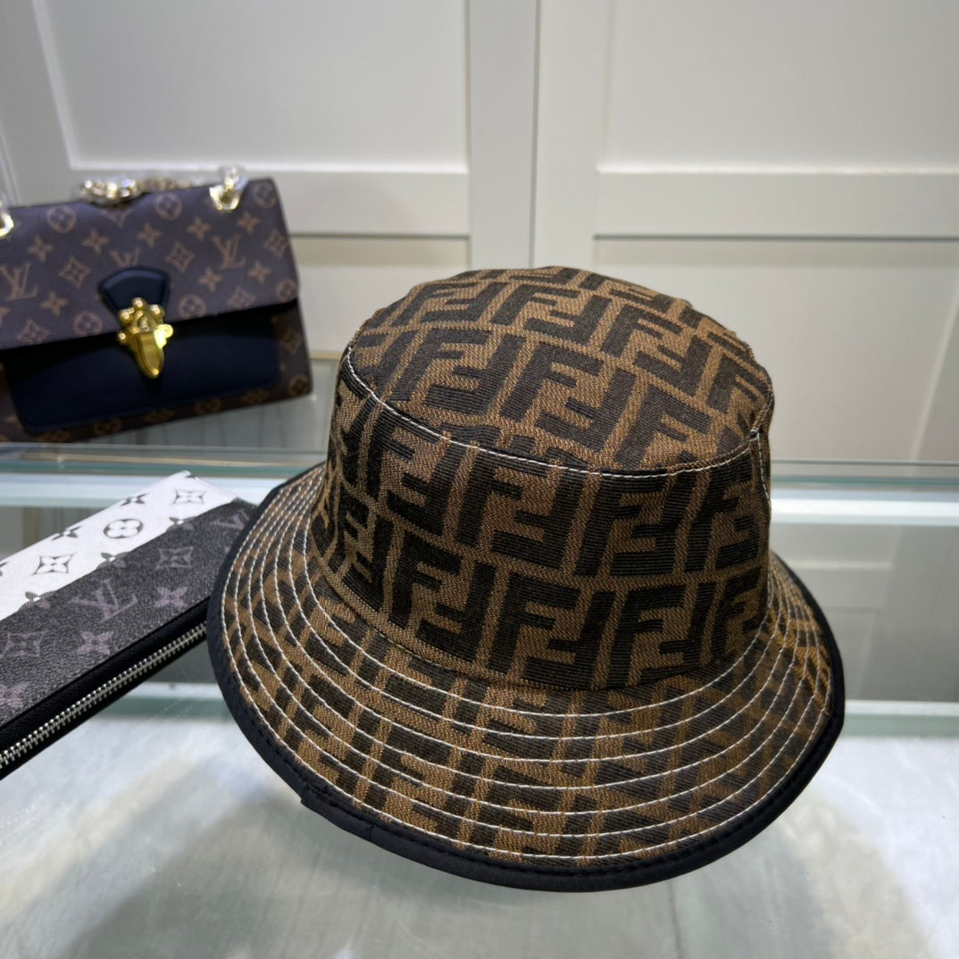 Luxury FF Monogram Bucket Hat