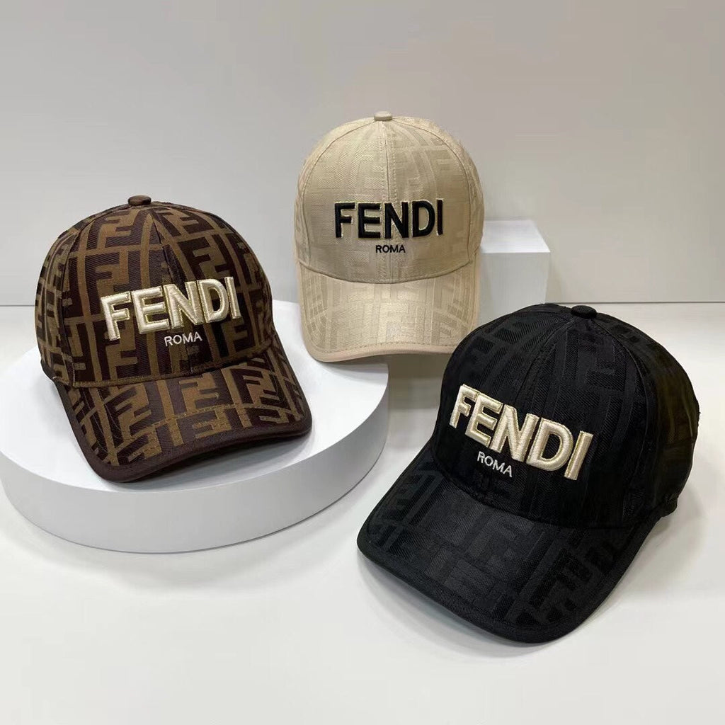 Luxury FF Monogram Baseball Cap | Luxury Designer Canvas Hat