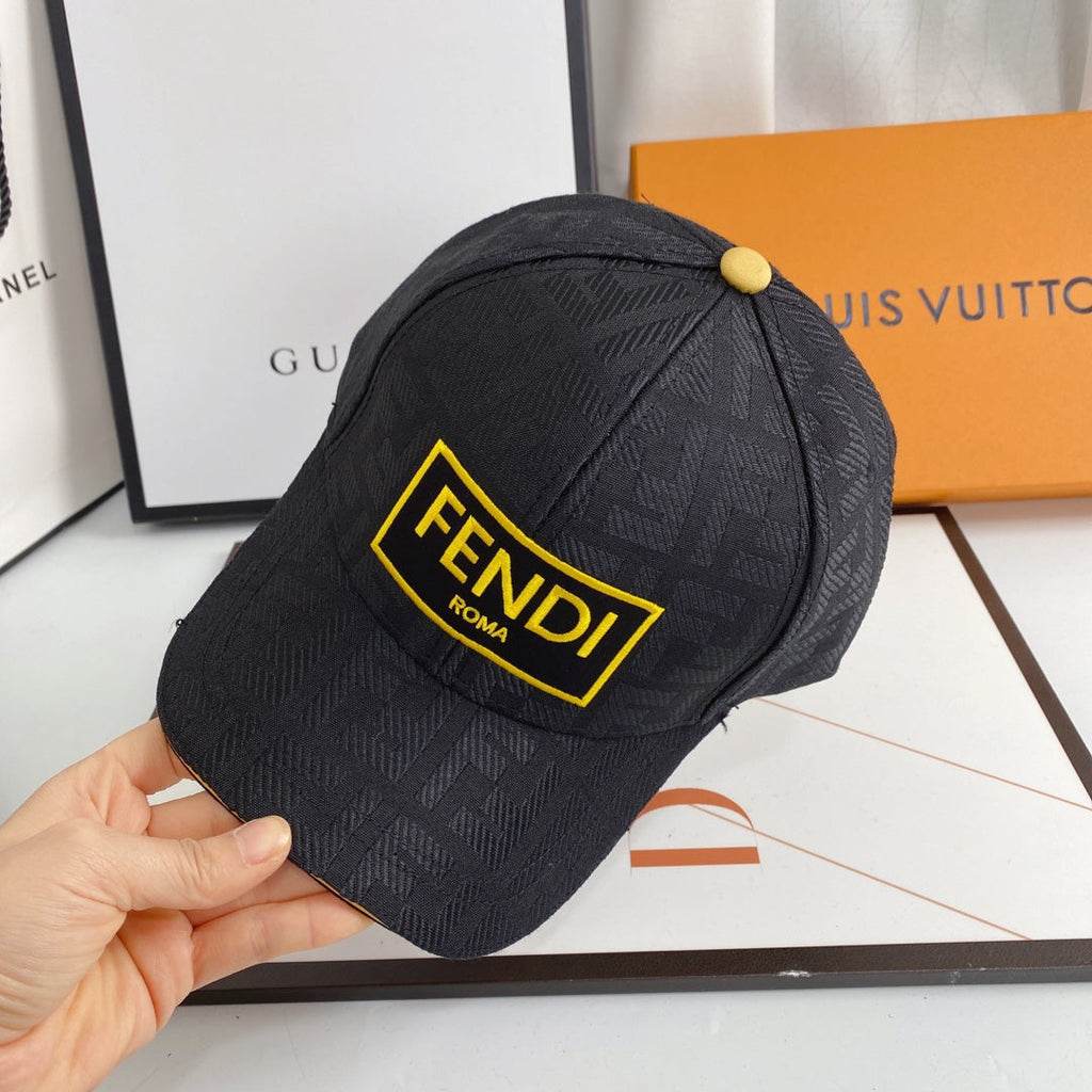 Luxury FF Embroidered Baseball Cap