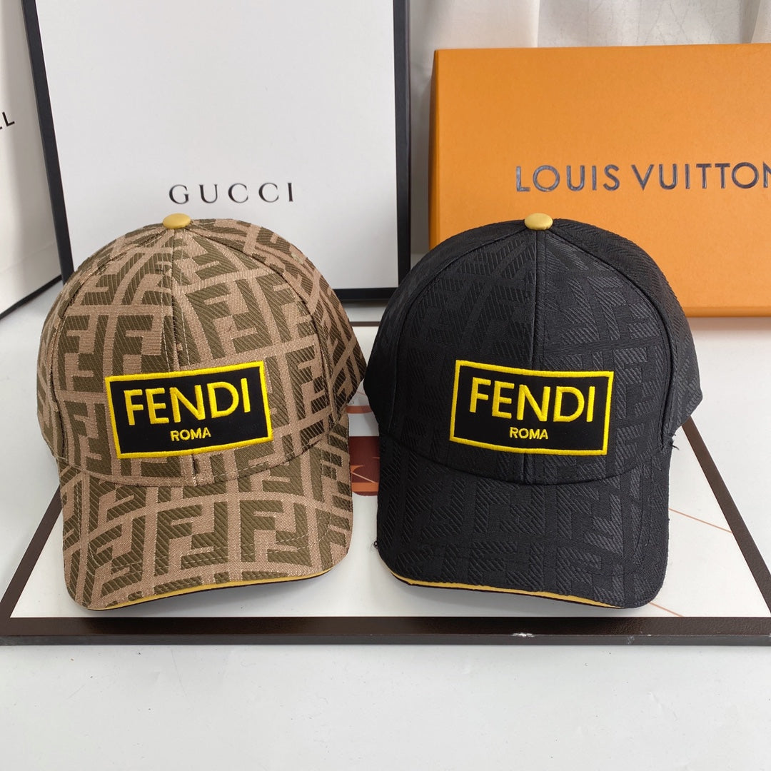 Luxury FF Embroidered Baseball Cap