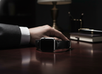 Full-Grain Leather Watch Strap– Brown & Black