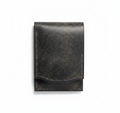Vintage Handcrafted Full-Grain Leather Snap Wallet