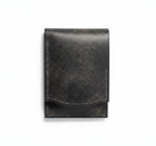 Vintage Handcrafted Full-Grain Leather Snap Wallet