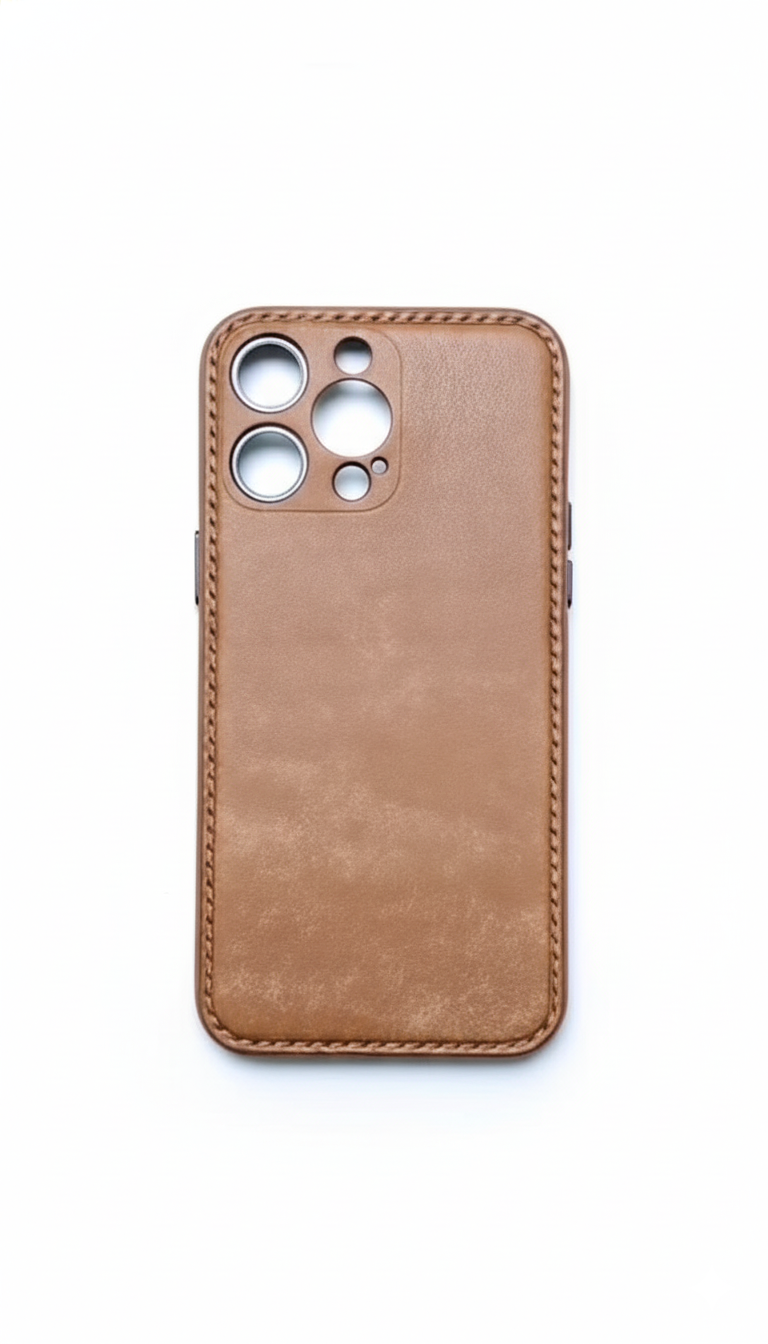 Full-Grain Leather Unibody iPhone Case – The Art of Pure Leather Craft