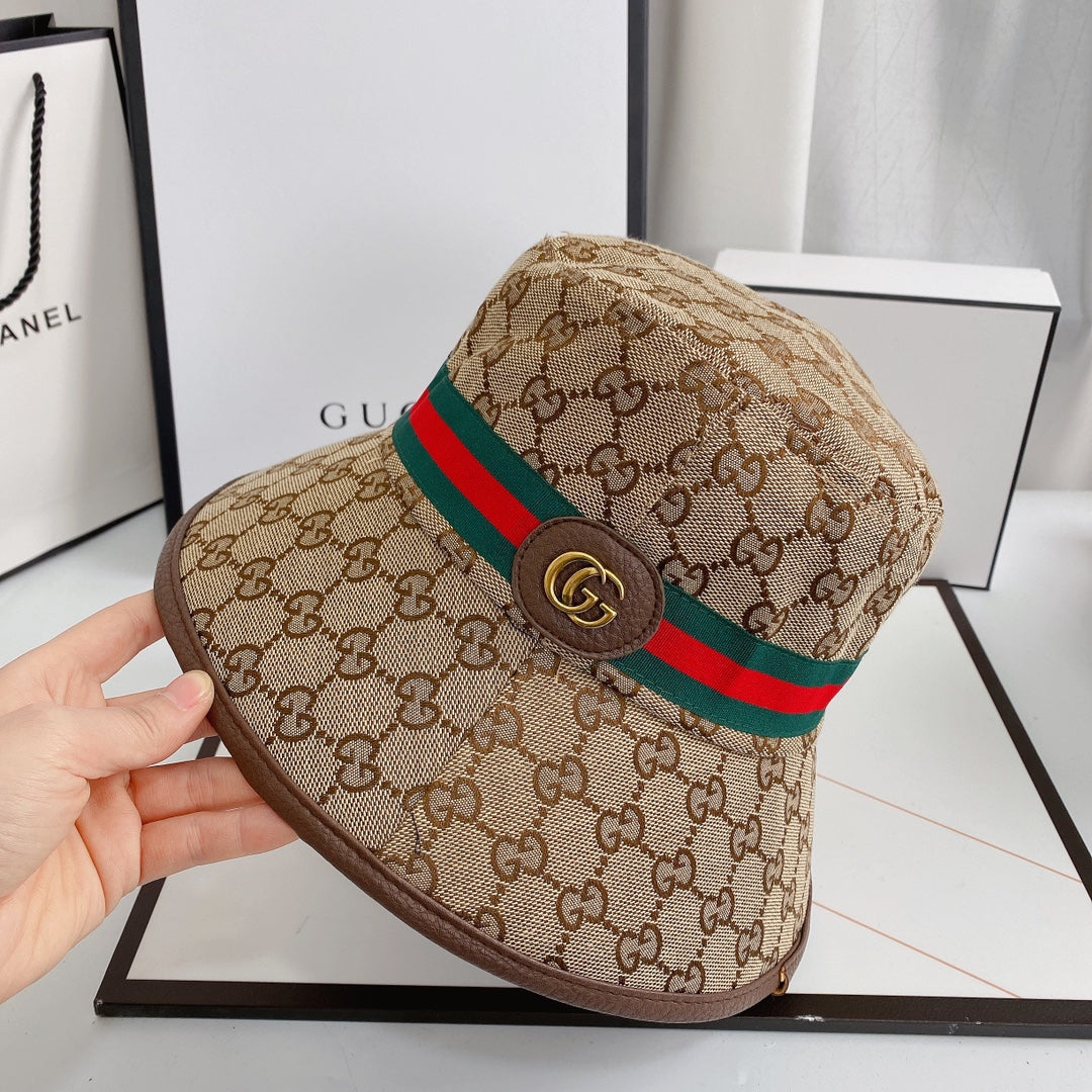 Classic GG Supreme Web Stripe Bucket Hat | Luxury Designer Hat
