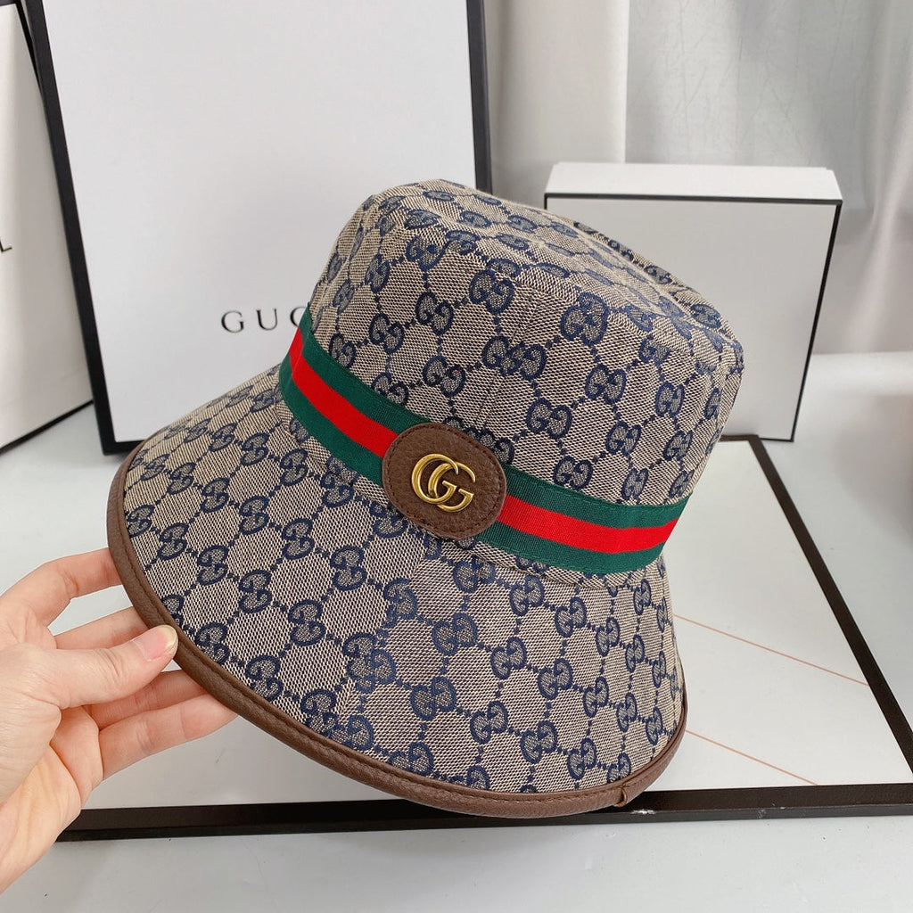 Classic GG Supreme Web Stripe Bucket Hat | Luxury Designer Hat