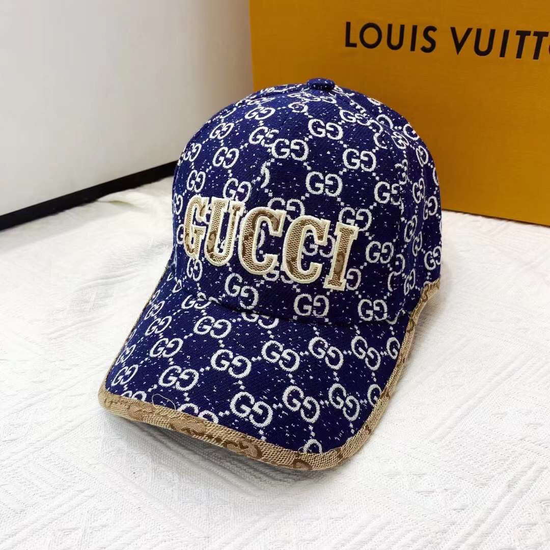 Classic GG Jacquard Embroidered Baseball Cap