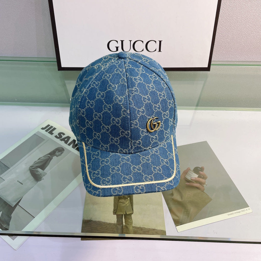 Classic GG Canvas Baseball Cap | Luxury Designer Adjustable Hat