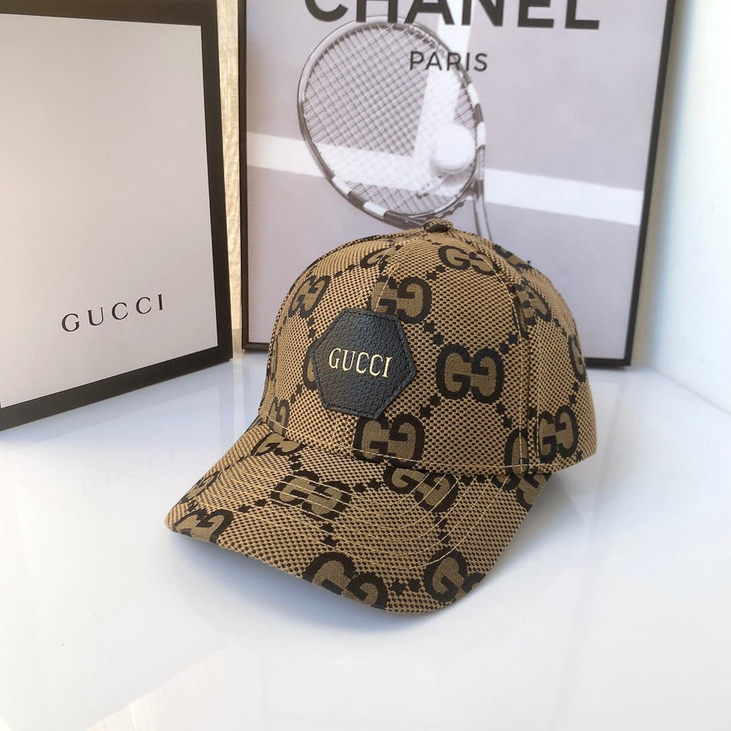 Classic GG Jacquard Cotton Baseball Cap for Men & Women | Luxury Designer Cap