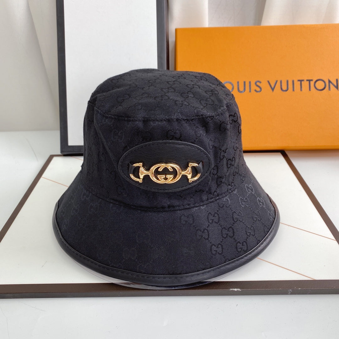 Classic GG Monogram Chain Bucket Hat