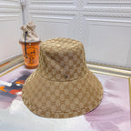 Classic GG Monogram Wide Brim Denim Hat