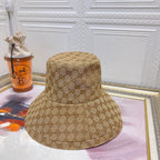 Classic GG Monogram Wide Brim Denim Hat
