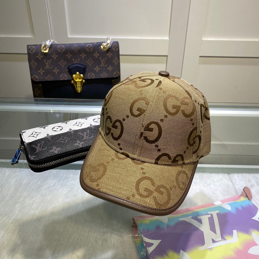 Classic Jumbo GG Canvas Baseball Hat