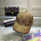 Classic Jumbo GG Canvas Baseball Hat