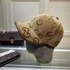 Classic Jumbo GG Canvas Baseball Hat