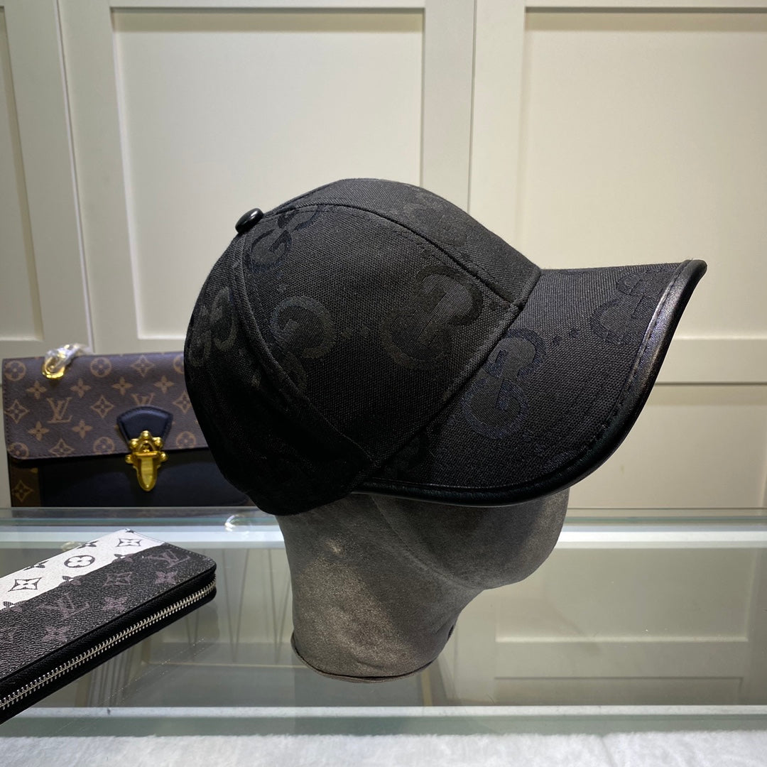 Classic Jumbo GG Canvas Baseball Hat