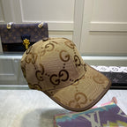 Classic Jumbo GG Canvas Baseball Hat