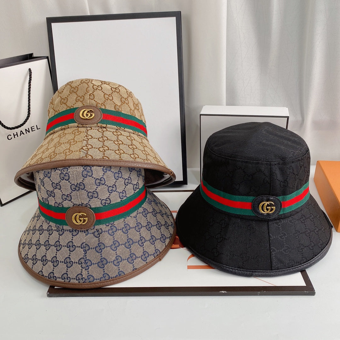 Classic GG Supreme Web Stripe Bucket Hat | Luxury Designer Hat